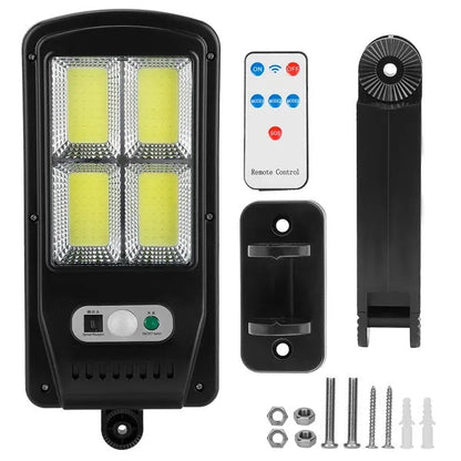 Solar Powered Wall Lights Outdoor Beads Motion Sensor Lamp