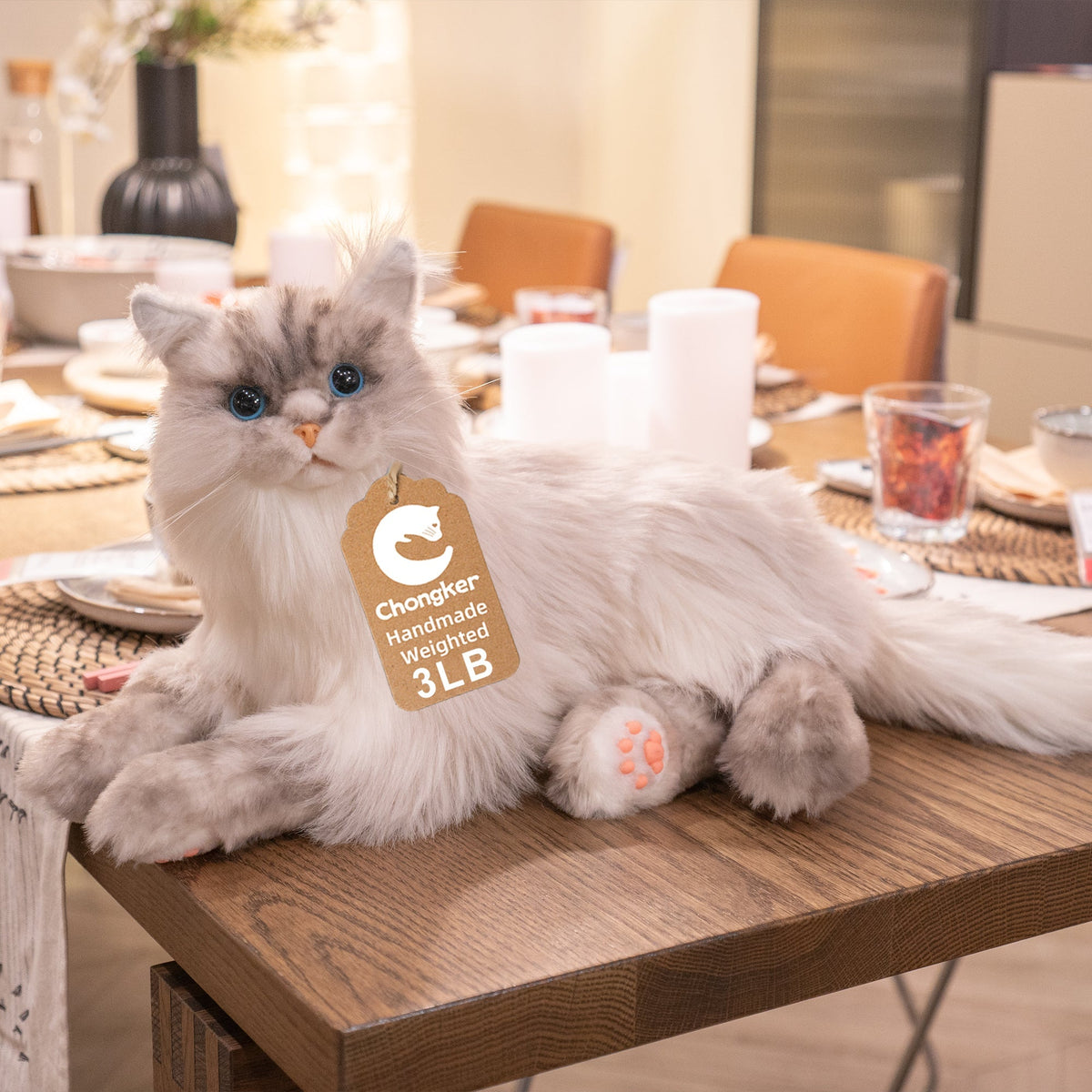 Tracy Weighted 3lbs –Relaxing Cat Toy Comfort Calming Plush