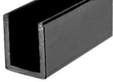 Brixwell SDCD38GM-CCP18-XCP10 Gun Metal 3/8" Fixed Panel Shower Door Deep