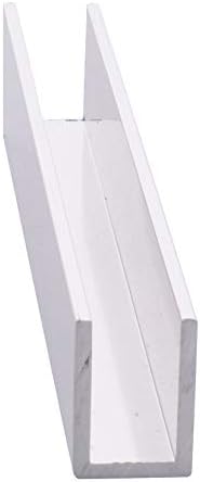 Brixwell SDCD3812BA-XCP5 Brite Anodized Frameless Shower Door Aluminum Deep