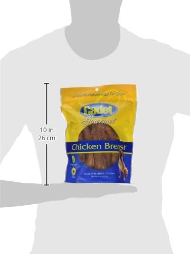 Cadet Gourmet Chicken Breast Dog Treats - Healthy & Natural Chicken Dog Training Treats for Small & Large Dogs - Inspected & Tested in USA (14 oz.)