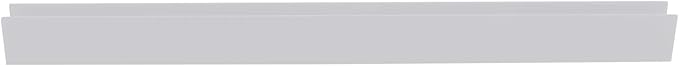 Brixwell SDCD38BS-CCP24 Brushed Stainless 3/8" Fixed Panel Shower Door Deep