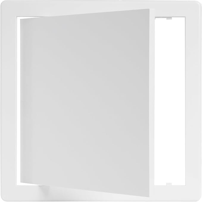 10 x 10 White Plastic Access Panel. Service Shaft Door Panel. Plumbing