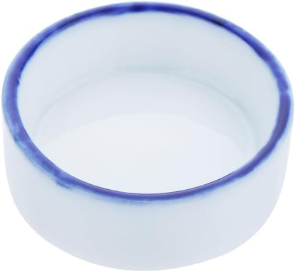 6 Pack Tarantula Ceramic Feeding Bowl Hermit Crab Water Bowl Spider Small Reptile Micro Ceramic Food Dish (1.37" D, 0.51" H)