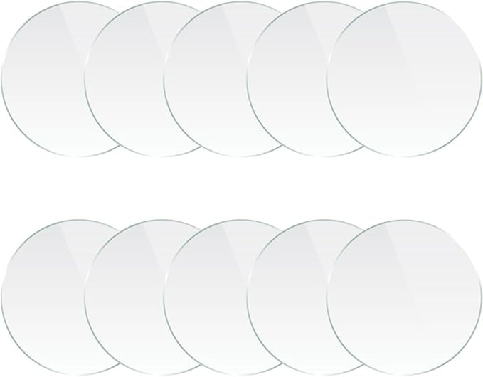 Double Sided 3m Adhesive Sticky Pads - 7 cm - 10 Pack - Strong Adhesive for Suction Cup Cat Toys - Compatible with Interactive Bird Simulation Toys - Suction Cup Sticky Pad Replacement
