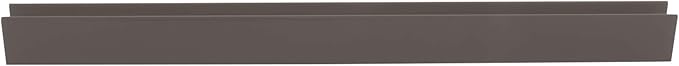Brixwell SDCD38GM-CCP18-XCP10 Gun Metal 3/8" Fixed Panel Shower Door Deep