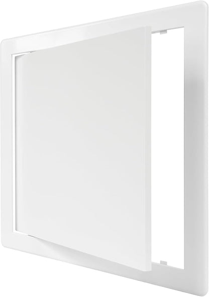 10 x 10 White Plastic Access Panel. Service Shaft Door Panel. Plumbing