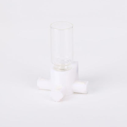 Jumping Spider Water Dispenser, Magnetic Hanging Feeder,Suitable for Jumping Spiders,Tarantulas, Praying Mantises,Arboreal Animals, and Other Small Animal Enclosure Accessories,5ML (White)