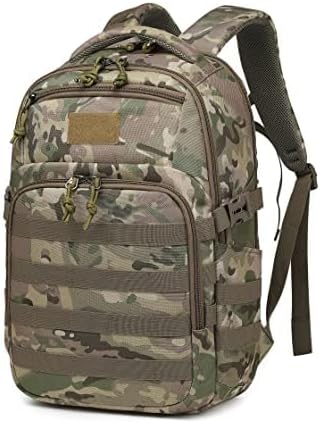 Wotony Military tactical backpack, backpack for men black small tactical assault bag