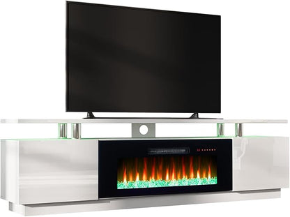 AMERLIFE Fireplace TV Stand