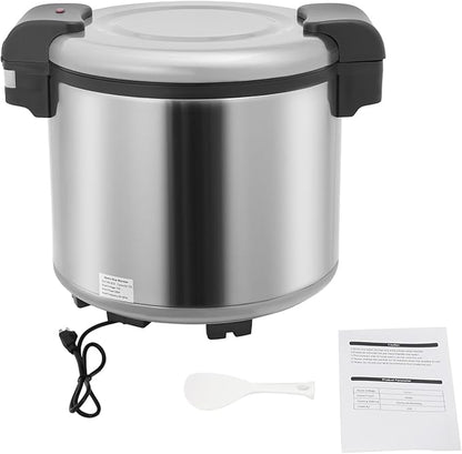 Commercial Rice Warmer, 23L/24.3Qt Electric Food Warmer, 105W Electric Soup