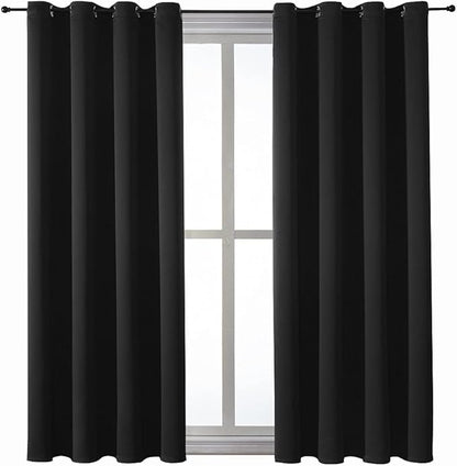 ChrisDowa Grommet Blackout Curtains