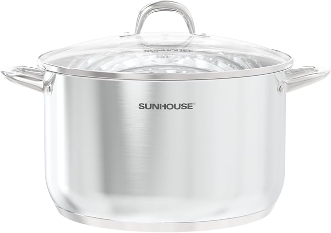 SUNHOUSE Stainless Steel Stock Pot
