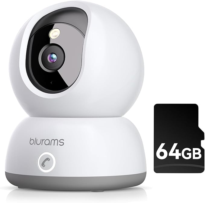 blurams Pet Camera, 2K Security Camera Indoor, Dog Camera