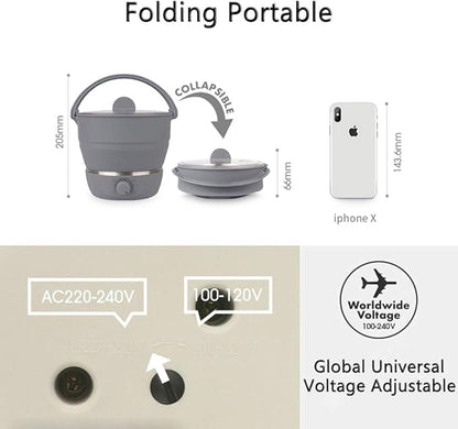 Drizzle Foldable Electric Cooker Travel Hot Pot