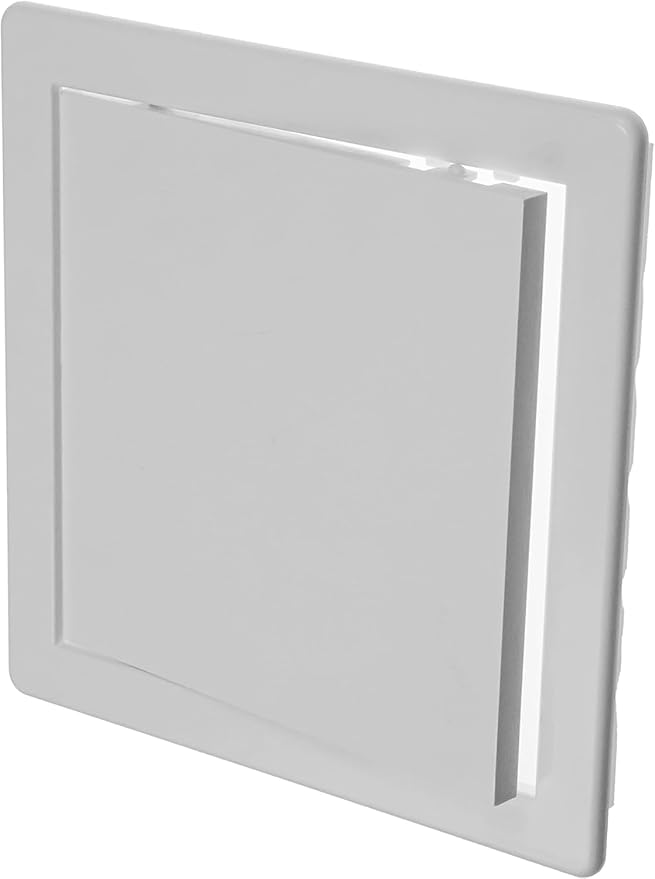10 x 10 White Plastic Access Panel. Service Shaft Door Panel. Plumbing