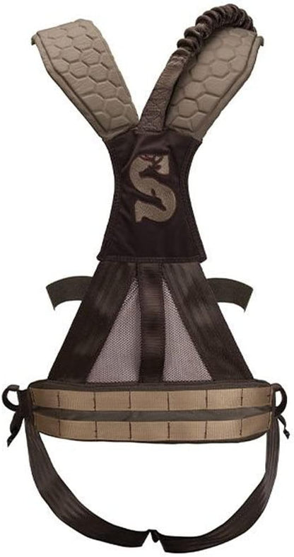 Summit Treestands Men's Pro Safety Harness, Large, Green, Model: SU83082