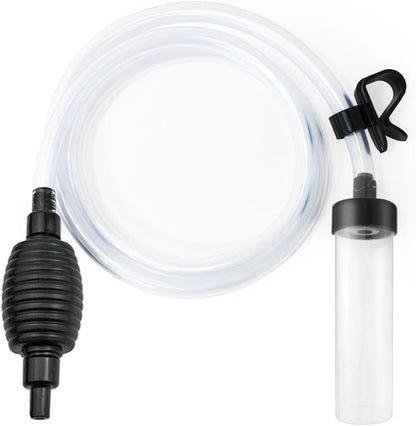 5ft-S Aquarium Siphon Vacuum Cleaner for Fish Tank Cleaning Gravel & Sand