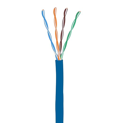 Elite Cat5e Riser, UTP 24AWG, Solid Pure Copper, UL Listed, Bulk Ethernet Cable
