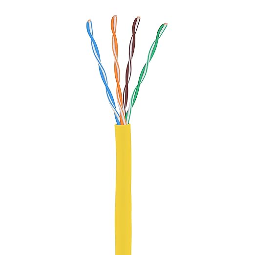 Elite CAT5E Riser, UTP 24AWG, Solid Bare Copper, UL Certified, Bulk Ethernet