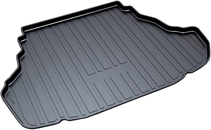 Camry Cargo Liners,Rear Cargo Trunk Tray Floor Mats Compatible with 2012 2013 2014-2016 2017 Toyota Camry (No Hybrid Models),All Weather Protector Custom 3D Waterproof Durable Odorless TPO Accessories