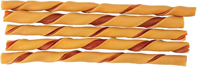 DreamBone Twist Sticks, Made With Real Bacon And Cheese Flavor, Rawhide-Free Chews For Dogs, 50 Count