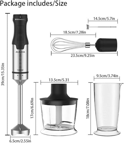 1000W 5-in-1 Immersion Hand Blender