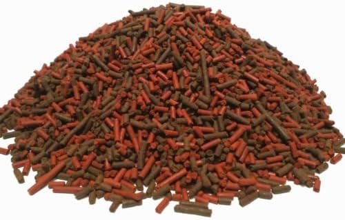 Aquatic Foods Inc. California Blackworm & Beef Heart Mix Micro Sticks, APX 3/64" x 1/4" to 5/16" Micro Sinking Sticks, for Discus, Cichlids, Tetras, Guppies, Live Bearers, All Tropical Fish - 1-lb