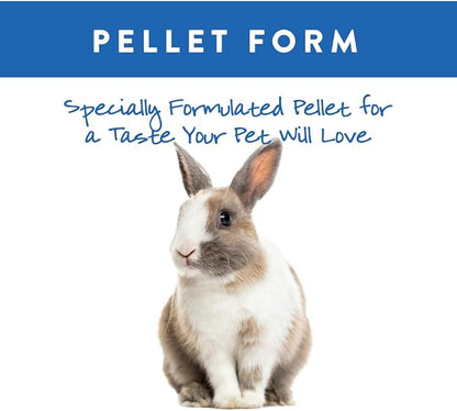 Small World Rabbit, Complete Feed for Rabbits, Fortified with Essential Minerals & Vitamins, 10 lb (Pack of 2)