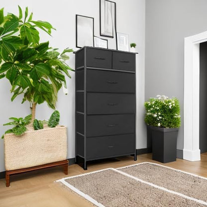 Mifuro Tall Dresser for Bedroom, Vertical Storage Organizer Tower