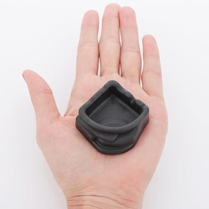 6 Pcs Spider Micro Water Bowl, Small Resin Dish for Tarantula Hermit Crab Spider Millipede Tiny Reptile (Medium: 1.65" D, 0.59" H)