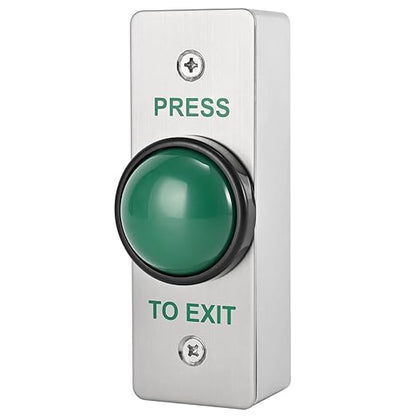 Push to Exit Button for Door Access Control Big Press Button IP68 Waterproof