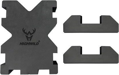 Highwild Shooting Foam Rest X-Block Bench Rest with Base