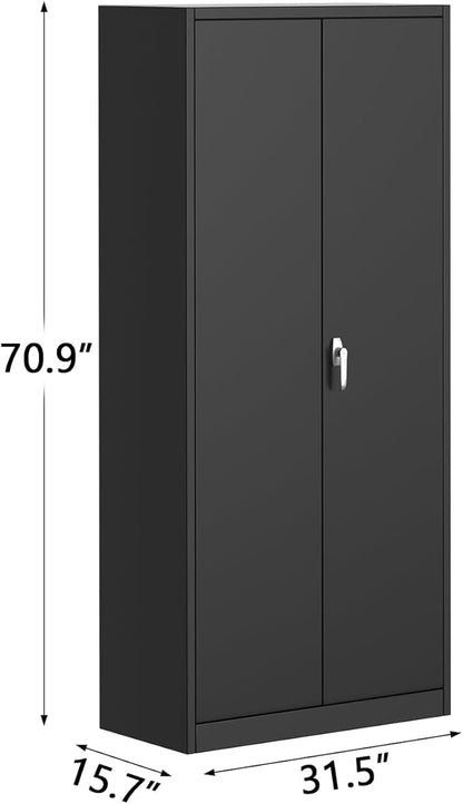 GarveeHome Metal Storage Cabinet