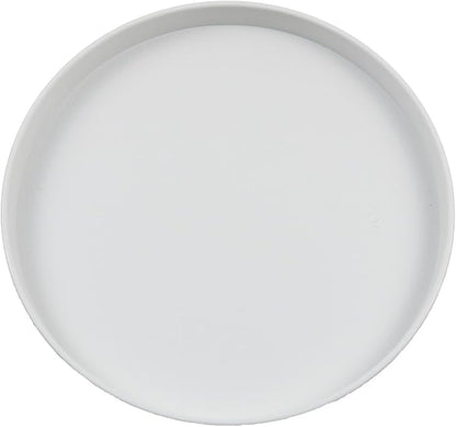OMEM Reptile Food Bowl Water Dish,Feeding Dish, Birds Bowl (M, White)