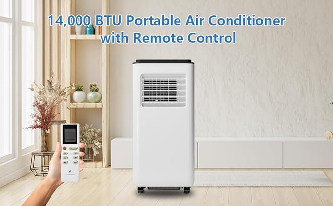 Portable Air Conditioners, 8000 BTU Cooling Capacity