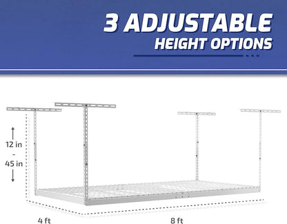 SafeRacks Overhead Garage Storage Rack, Heavy Duty Racks