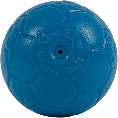 Jolly Pets Mini Jolly Soccer Ball; Floating-Bouncing Dog Toy; 3" Ocean Blue