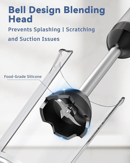 LINKChef 7-in-1 Immersion Blender, 800W Hand Blender