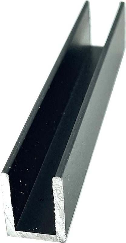 Brixwell SDCD380RB-CCP48-XCP5 Oil Rubbed Bronze 3/8" Fixed Panel Shower Door