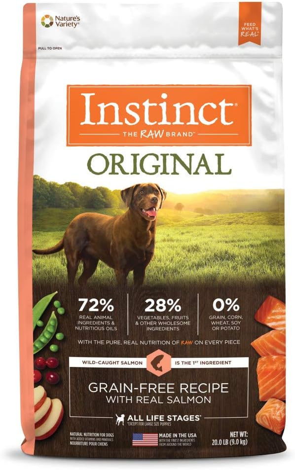 Original Salmon Dry Dog Food, 20 lb. Bag
