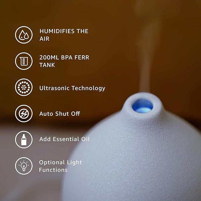 200ML Ceramic Essential Oil Diffuser