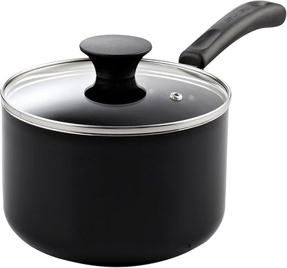 Cook N Home Nonstick Sauce Pan Set 1Qt and 2Qt