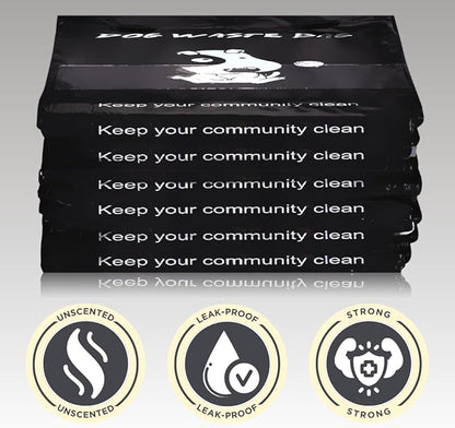 The Original Poop Bags® Recycled Bulk Dog Waste Bags, Thick & Leak-Proof, Durable Pull-Strap Dog Poop Bags, 3,200 Count