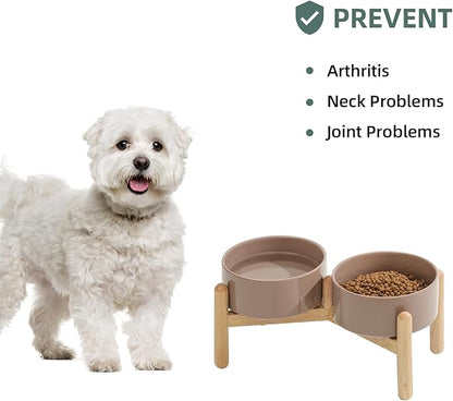 Ceramic 6.1inch Raised Dog Bowl