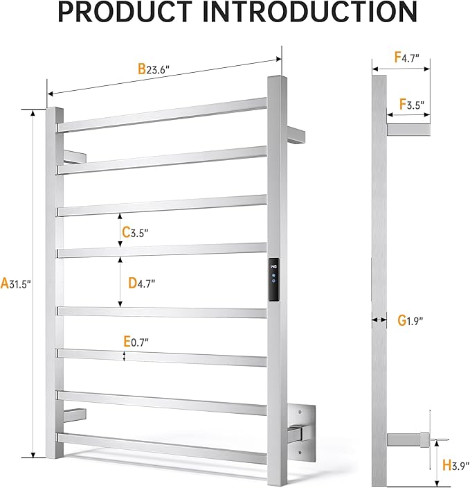 Towel Warmer Rack, Heated Towel Racks