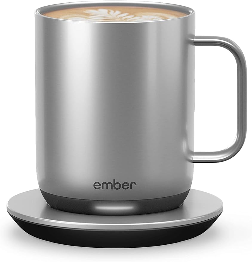 Ember Temperature Control Smart Mug 2, 10 Oz, App-Controlled Heated Coffee Mug