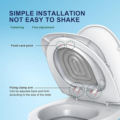Cat Toilet Training Kit, ABS Cat Toilet Trainer Kit Toilet Training for Cats Reusable for Pet Cleaning
