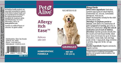 PetAlive Allergy Itch Ease Granules 2 Pack