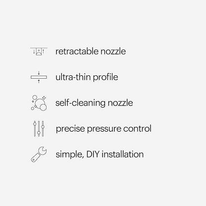 Brondell FSP-150 FreshSpa Thinline Precision Essential Bidet Attachment